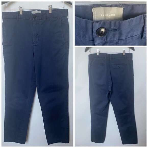 Everlane | Navy Chino (Cropped) 31x25.5 - Picture 1 of 12